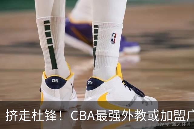 挤走杜锋！CBA最强外教或加盟广东队，保送宏远躺进总决赛？